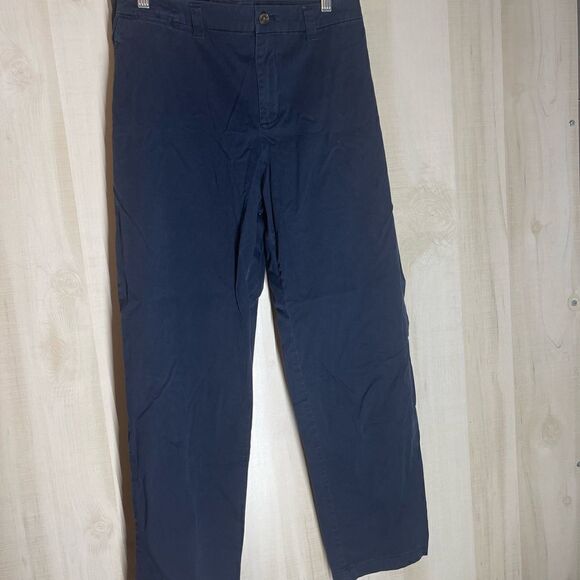 Khaki by Gap broken in straight navy pants, size 18 - Picture 2 of 14
